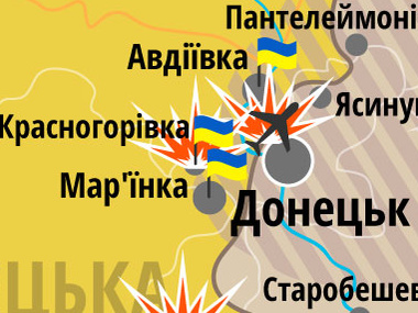 CНБО: После затишья боевики два раза обстреляли из "Градов" донецкий аэропорт