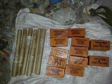 СБУ изъяла 2,8 кг взрывчатки, заготовленной террористами для терактов на выборах