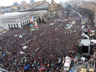 КГГА: Жители центра Киева стали чаще жаловаться на Евромайдан