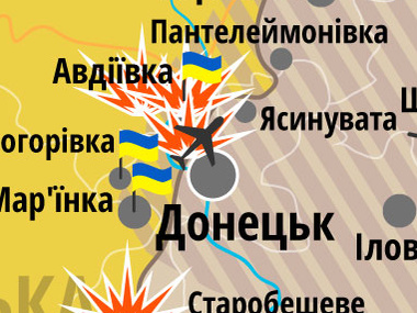 CНБО: Мощных атак на аэропорт Донецка не происходит