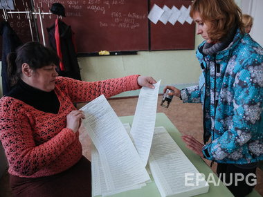 В одном из округов Донецкой области открылось только 4% избирательных участков