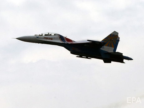 ﻿У міноборони РФ спростовують, що російський Су-27 небезпечно маневрував біля американського літака над Чорним морем