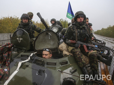 Фото блокпоста военных