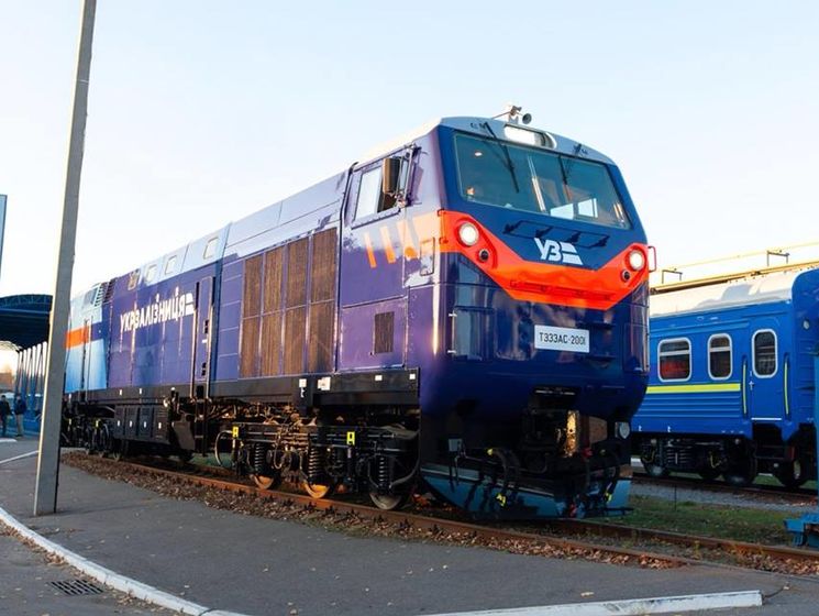 8 ноября в тестовый рейс в Украине выйдет первый локомотив General Electric "Тризуб"