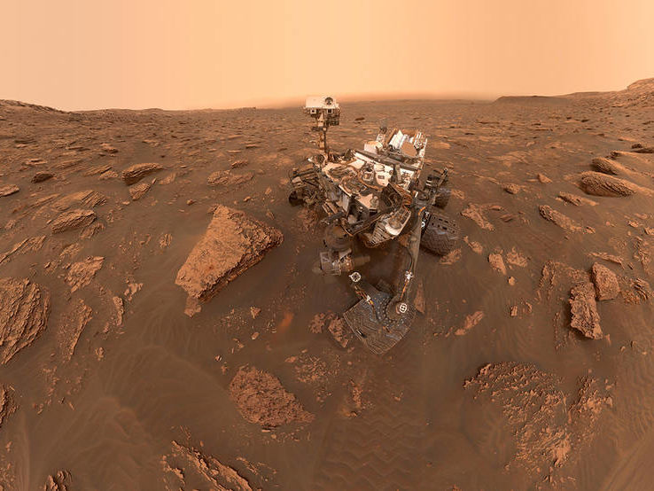 ﻿Марсохід Curiosity відновив активну роботу на планеті