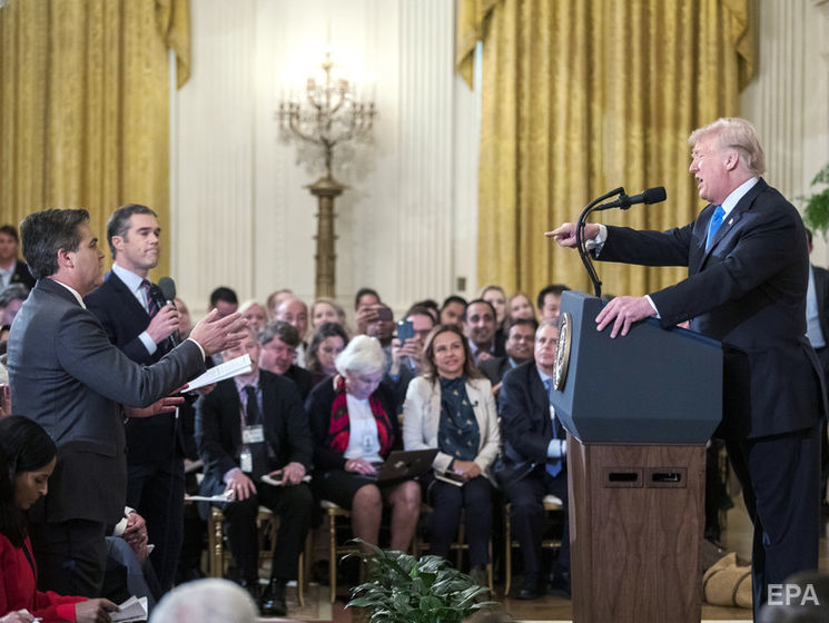 ﻿Журналіста CNN позбавили акредитації в Білому домі після суперечки із Трампом