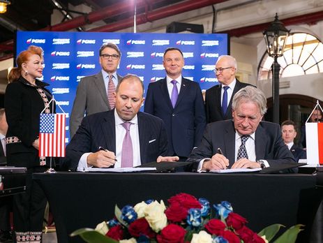 Польша подписала с США 24-летний контракт на поставки сжиженного природного газа
