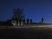 Обстрелы боевики ведут по всем блокпостам в этом районе