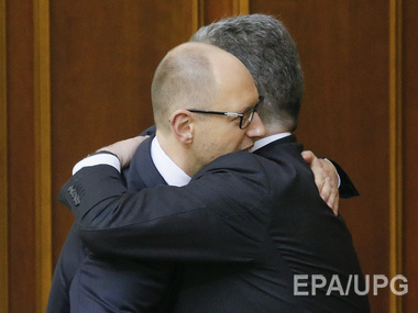 Официально: Блок Петра Порошенко поддержит кандидатуру Яценюка на должность премьер-министра