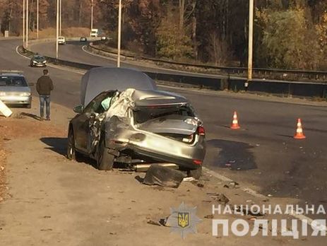 Лещенко опубликовал видео ДТП со своим участием