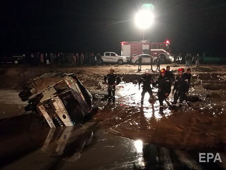 В результате наводнения в Иордании погибли 11 человек