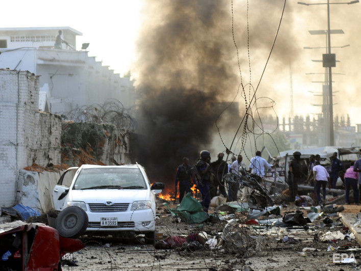 Количество жертв теракта в Сомали возросло до 53