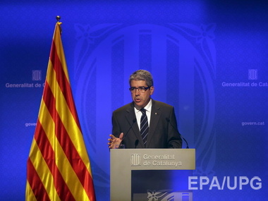 Власти Каталонии хотят провести референдум о независимости от Испании 9 ноября