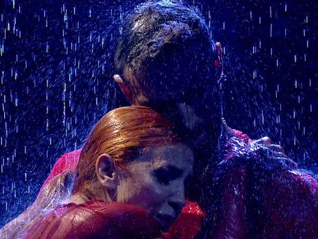 Макацария и Заец танцевали под песню "Не дощ"