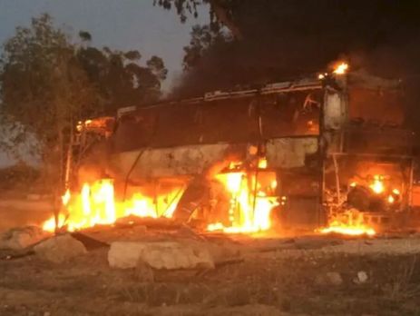 Палестинська ракета влучила в армійський автобус