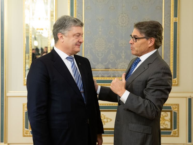 ﻿Зустріч Порошенка з міністром енергетики США. Україна та Америка домовилися про початок стратегічного енергетичного діалогу