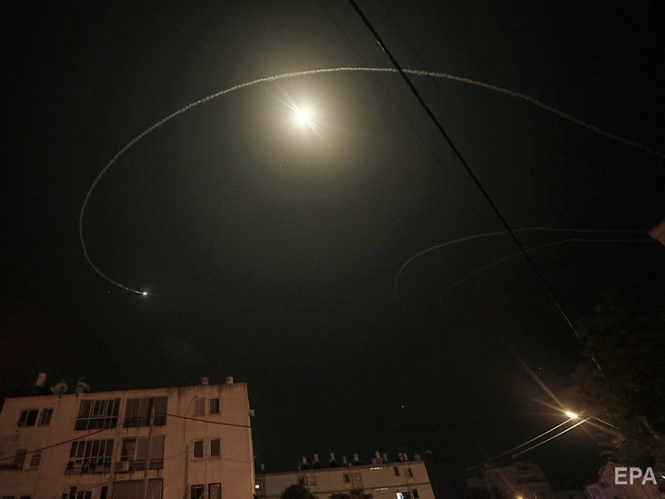 Израиль и сектор Газа обменялись массированными ракетными ударами