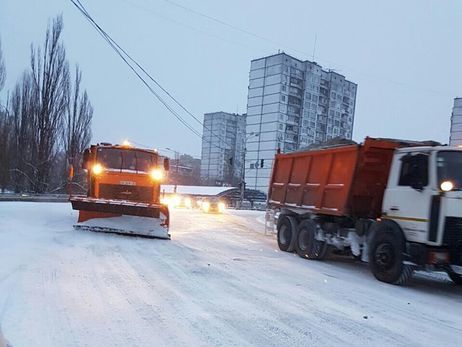 ГСЧС предупредила о мокром снеге в Киеве