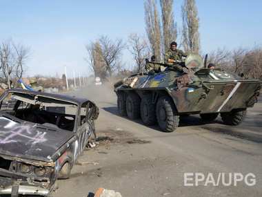 Пресс-центр АТО: За день боевики обстреляли украинских военных 33 раза