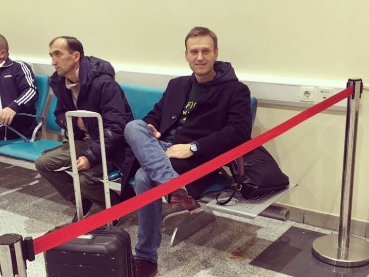 ﻿Навальний пообіцяв подати в суд на прикордонну службу Росії