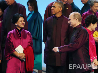 На саммите в Китае Путин и Обама пообщались около семи минут