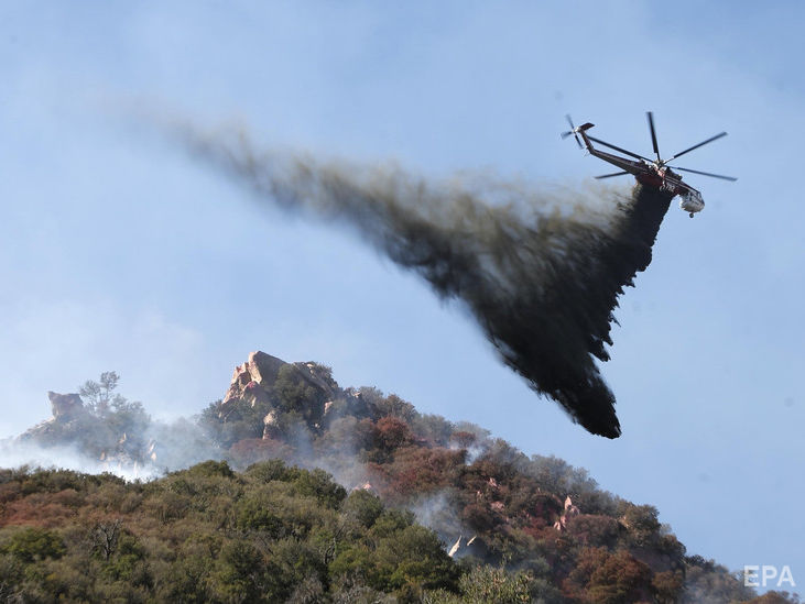 Кількість жертв лісових пожеж у Каліфорнії сягнула 59 осіб