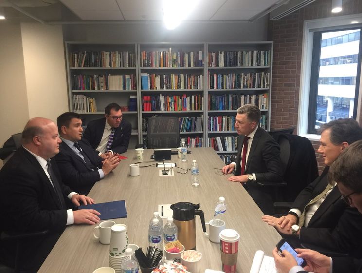 ﻿Клімкін обговорив із Волкером підготовку до засідання комісії стратегічного партнерства України та США