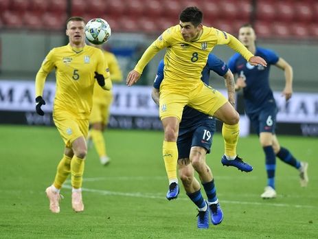 Футбольная сборная Украины завершила турнир Лиги наций крупным поражением