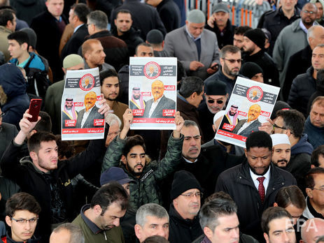 В разных странах прошли символические похороны журналиста Хашогги