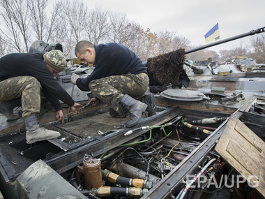 Пресс-служба АТО: Боевики 17 раз обстреляли украинские позиции. Потерь среди личного состава и военной техники нет