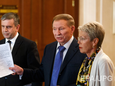 Кучма заявил о невыполнении боевиками Минских договоренностей
