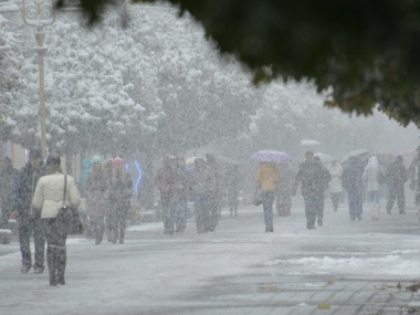 Прогноз погоды: На западе и юге Украины ожидаются дожди, местами с мокрым снегом