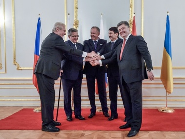 Порошенко: Украина и Вышеградская группа договорились о новом формате сотрудничества
