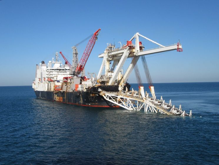 ﻿"Газпром" завершив будівництво морської частини газопроводу "Турецький потік"