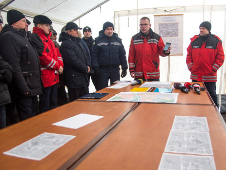 Сирены и аварийная техника. В Киеве стартовали учения спасательных служб