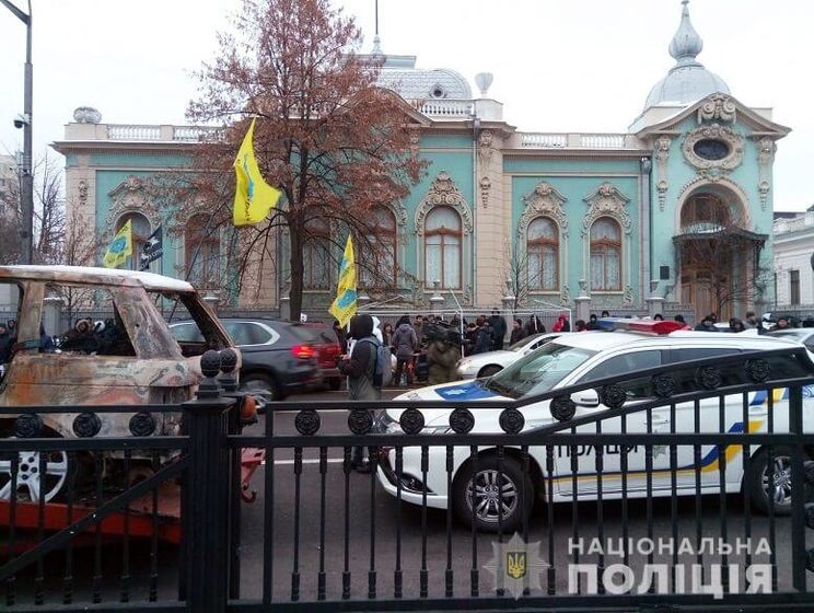 Киевская полиция усилила патрулирование в правительственном квартале