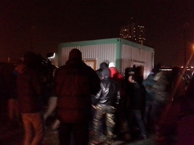 МВД: В результате столкновений возле метро "Осокорки" пострадал один милиционер
