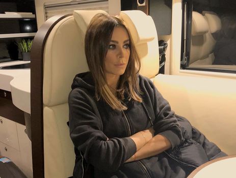 Ани Лорак в Киеве снимается в новом проекте 