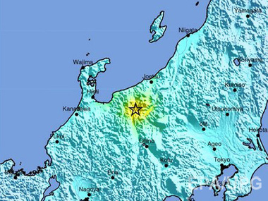 В Японии произошло землетрясение магнитудой 6,8 балла