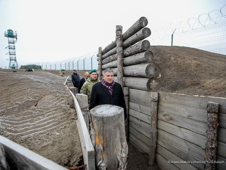 Аваков перевірив ділянку кордону з РФ у Харківській області