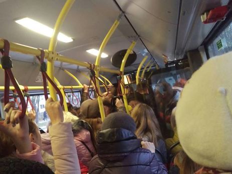В Житомире автобусы не вышли на маршруты из-за гололедицы