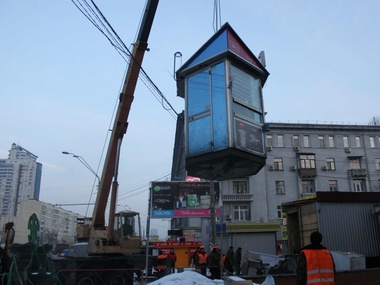 В Киеве с начала 2014 года демонтировали 1700 незаконных сооружений