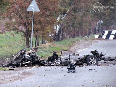 Тымчук: В Макеевке автомобиль террористов подорвался на самодельной взрывчатке