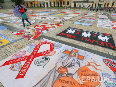 В Киеве зарегистрированы 10 тысяч ВИЧ-инфицированных людей