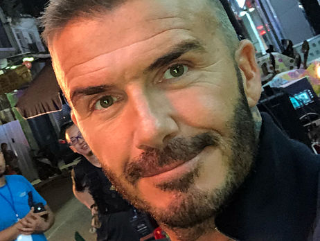 ﻿Бекхем із донькою провів час на ковзанці