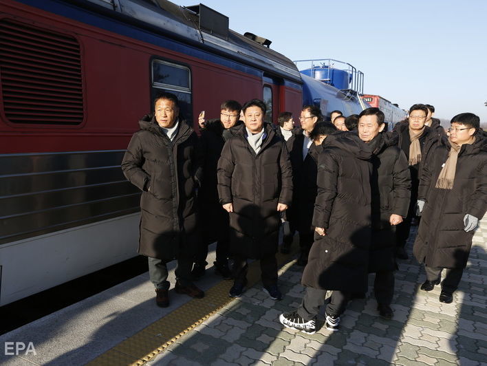 ﻿Південнокорейський поїзд уперше за 10 років перетнув кордон КНДР