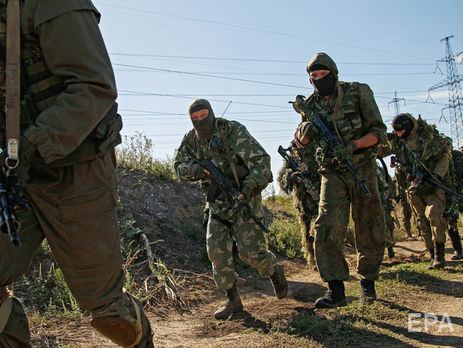 ﻿На окупованій частині Донбасу бойовиків не відпускають зі служби – розвідка Міноборони
