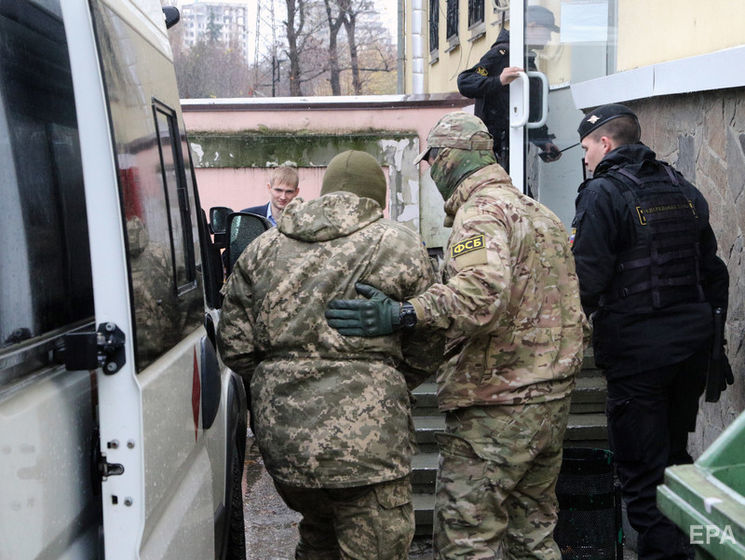 В СИЗО Москвы у украинских моряков забрали военную форму