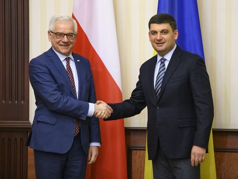 ﻿Гройсман обговорив із главою МЗС Польщі посилення санкцій проти Росії