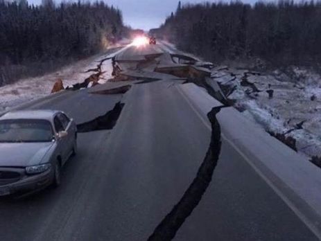 ﻿На Алясці стався землетрус магнітудою 7,0, є руйнування